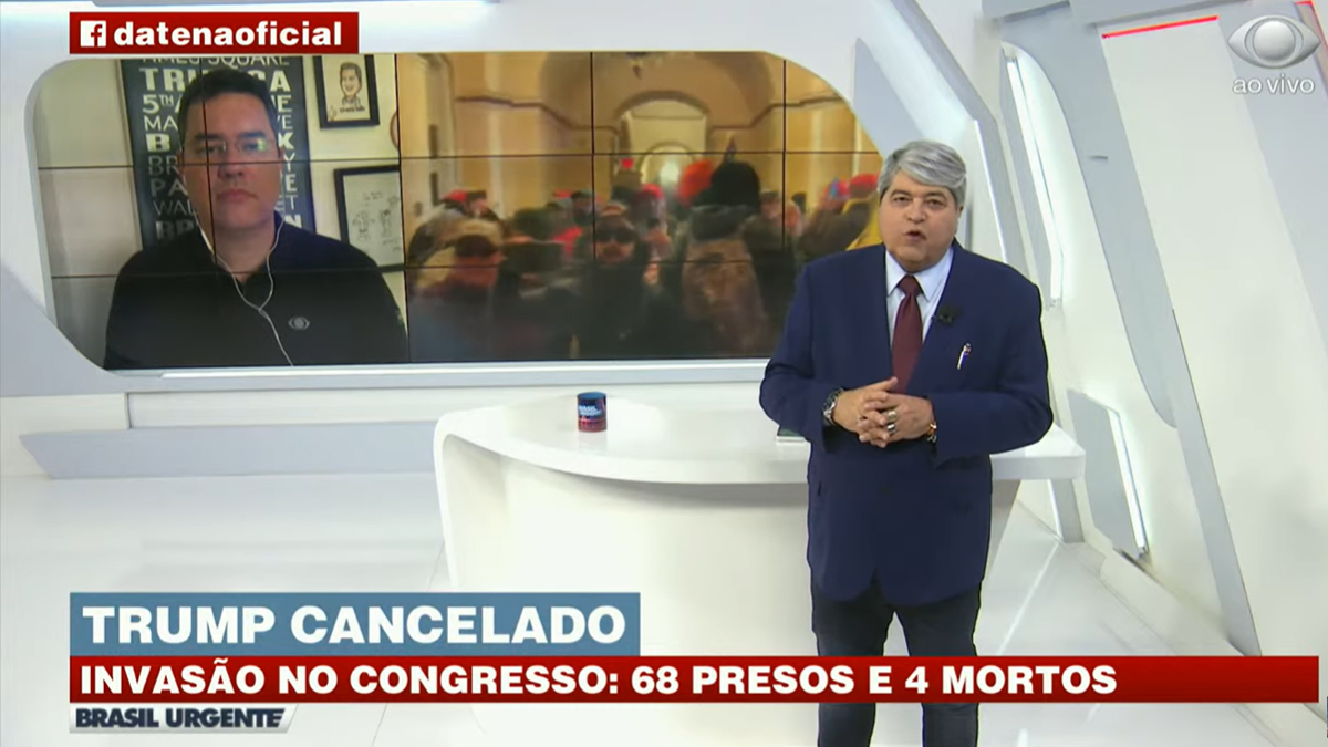 José Luiz Datena no Brasil Urgente