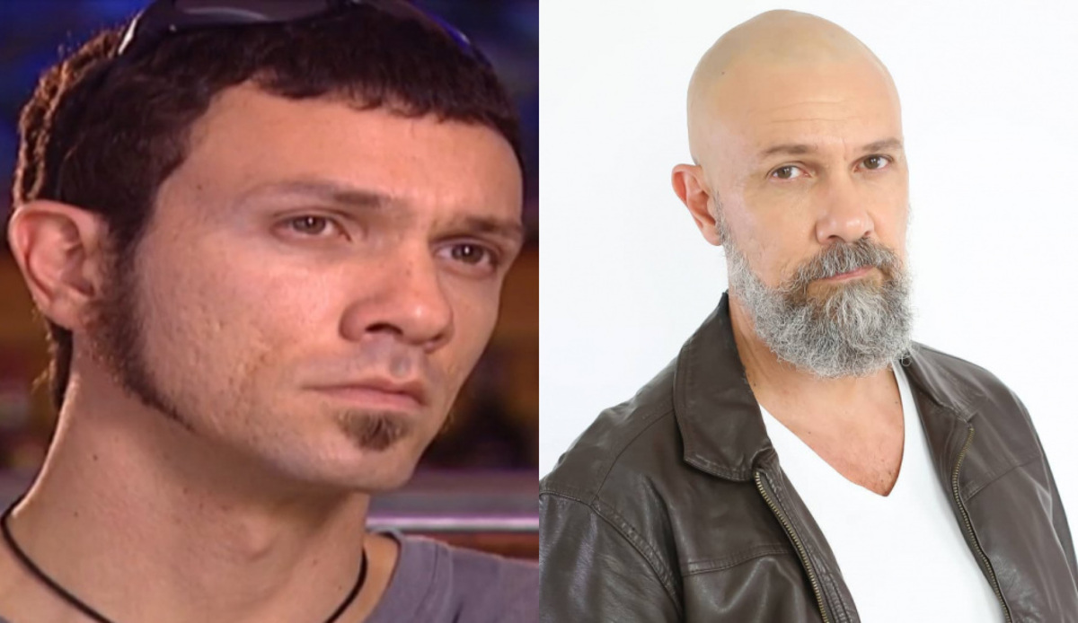 Luiz Nicolau como o Maurinho de Laços de Família e atualmente