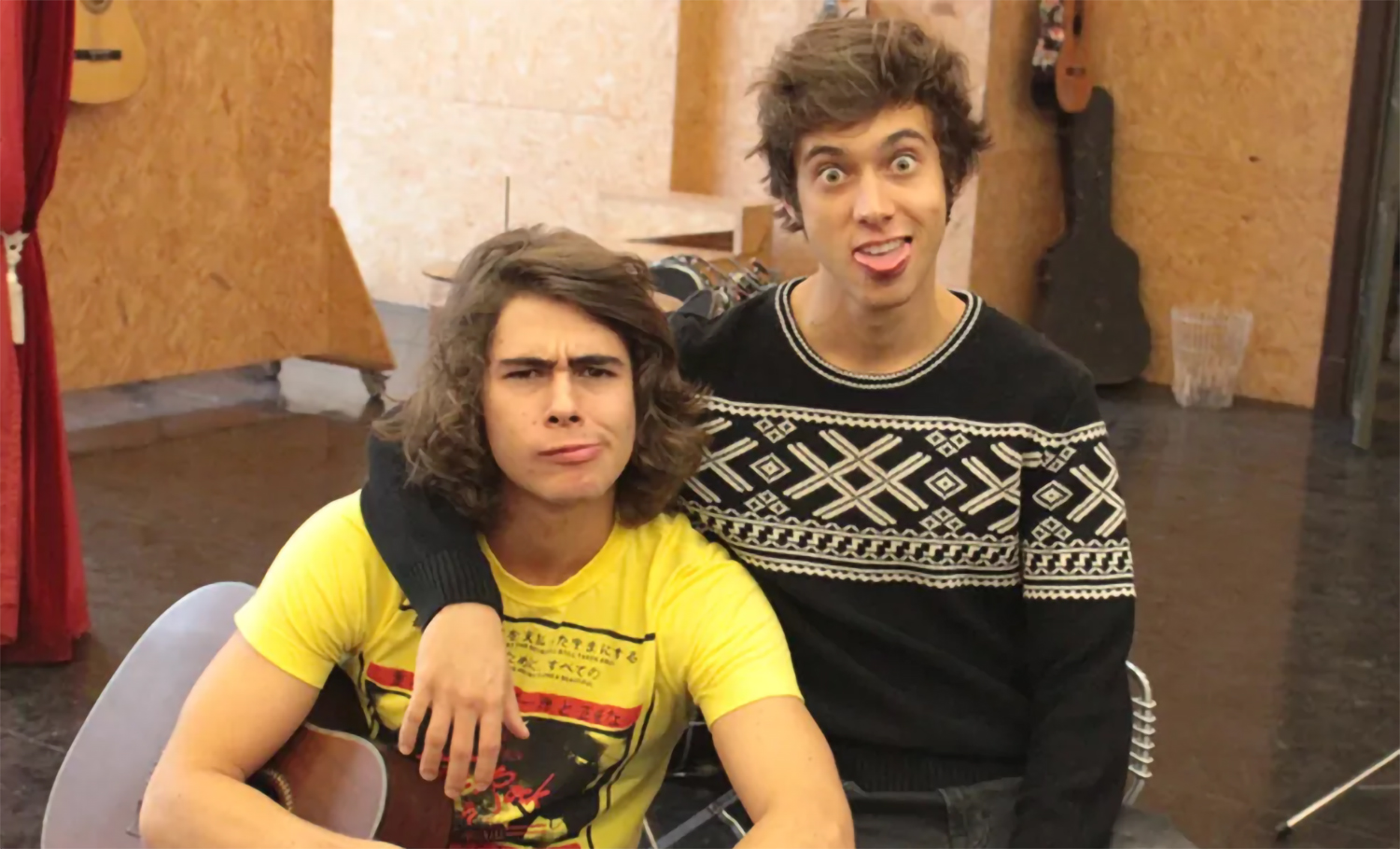 Rafael Vitti e Guilherme Hamacek
