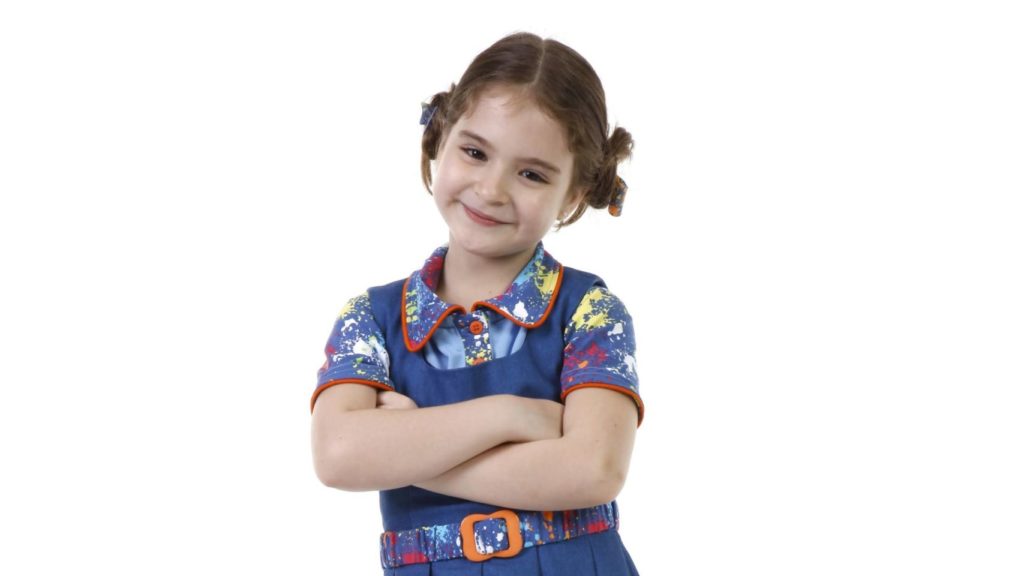 Sophia Valverde como Maria em Chiquititas (Lourival Ribeiro / SBT)