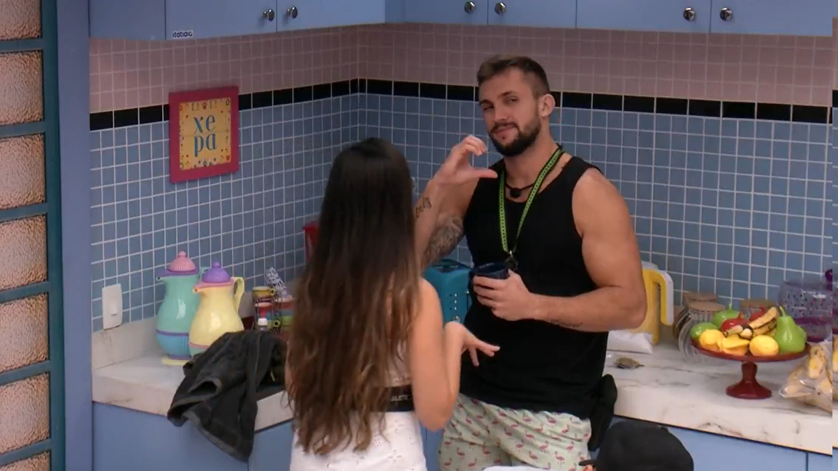 Juliette e Arthur do BBB 21