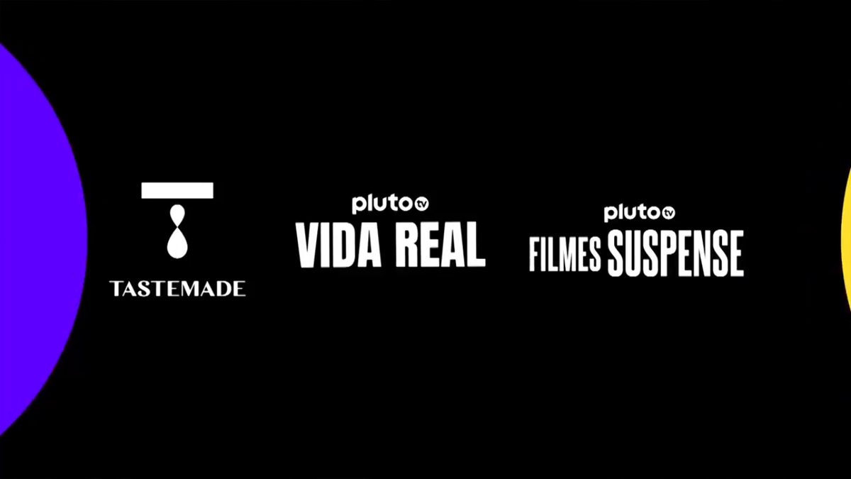 Novos canais Pluto TV