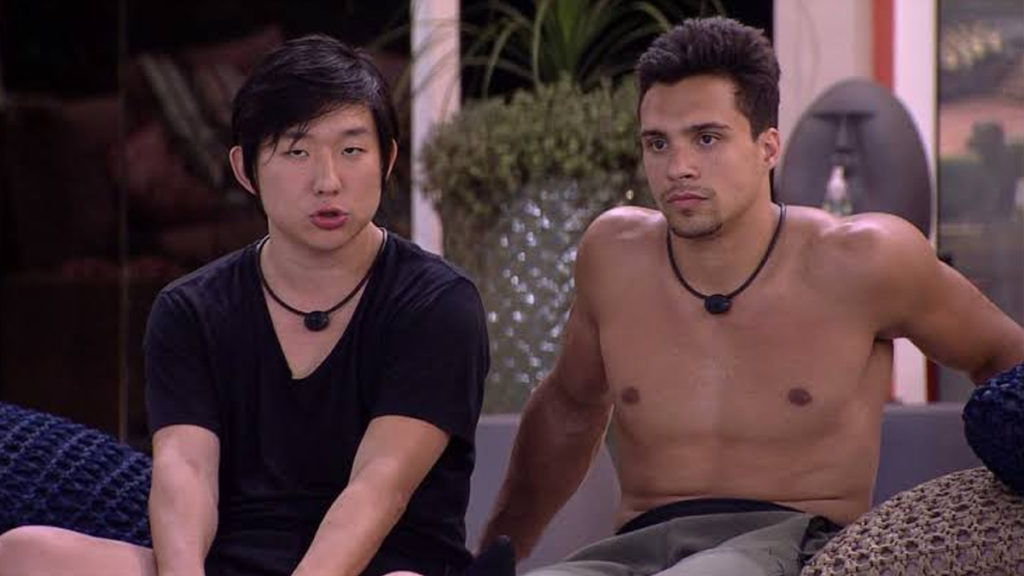 Pyong Lee e Pétrix Barbosa no BBB 20