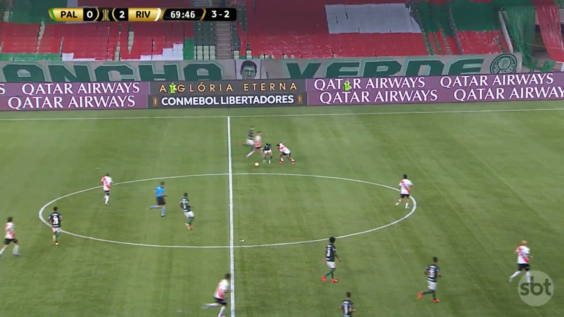 Palmeiras x River Plate no SBT