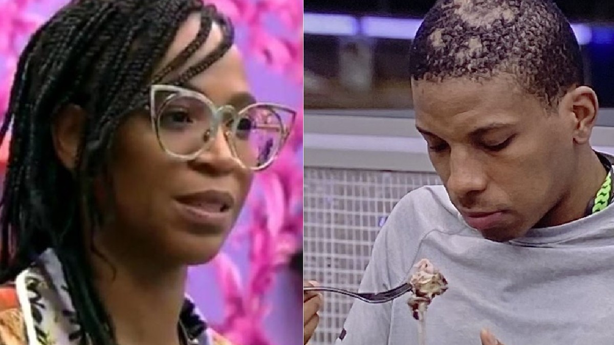 Karol Conká segrega Lucas penteado no BBB 21