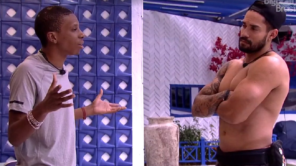Lucas e Arcrebiano do BBB 21