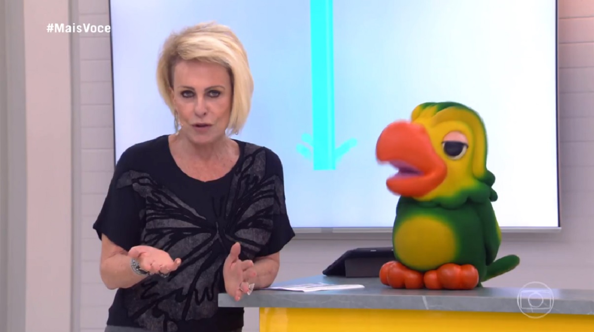 Ana Maria Braga e Louro José, no Jogo das Panelas