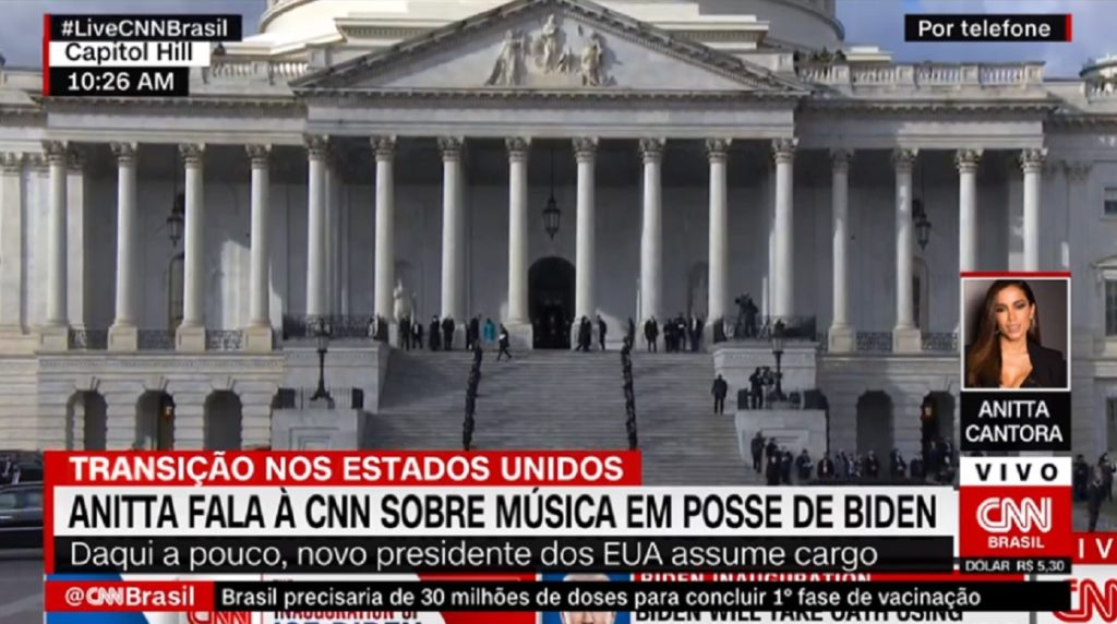 Anitta é entrevistada pela CNN Brasil