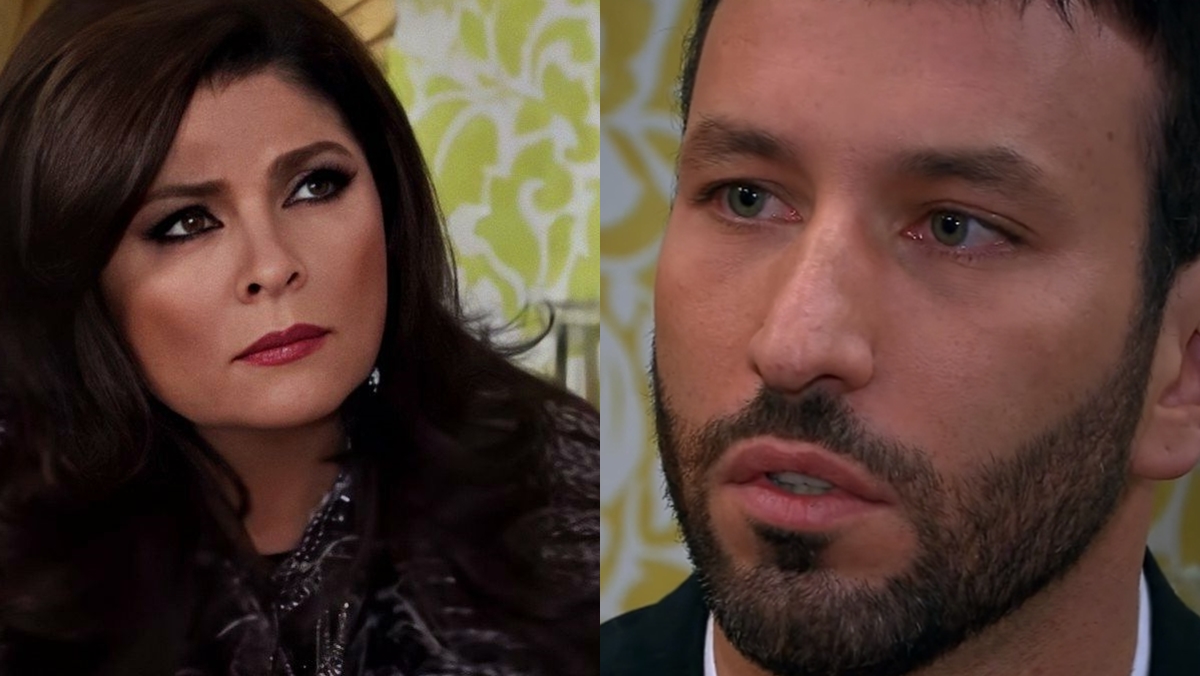 Oscar se declara a Vitória Sandoval (Reprodução: Televisa S.A.)