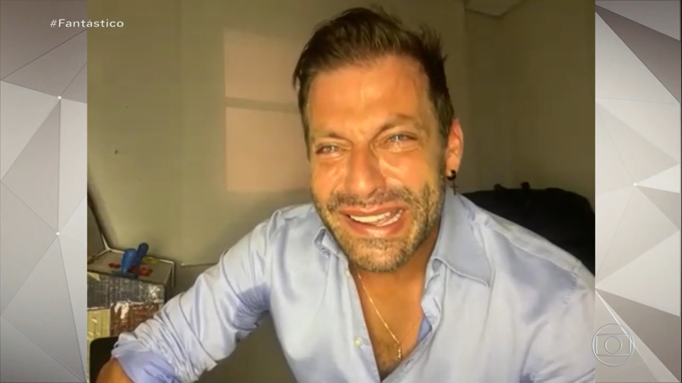 Henri Castelli em entrevista ao Fantástico (Reprodução / Globo)