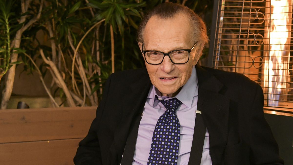 O apresentador Larry King (Divulgação / Ora TV)