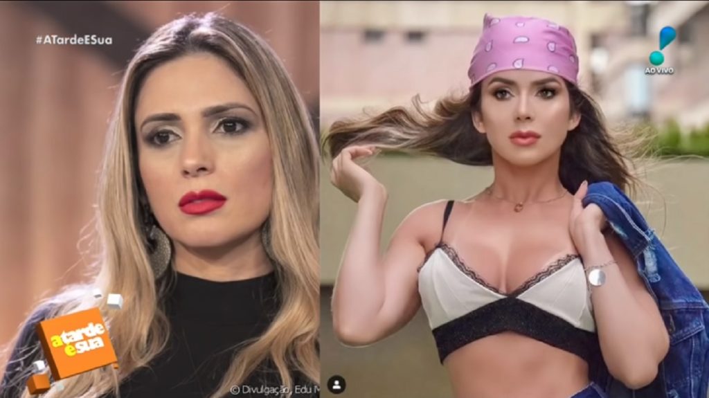 Nadja Pessoa, antes e depois, no A Tarde é Sua 