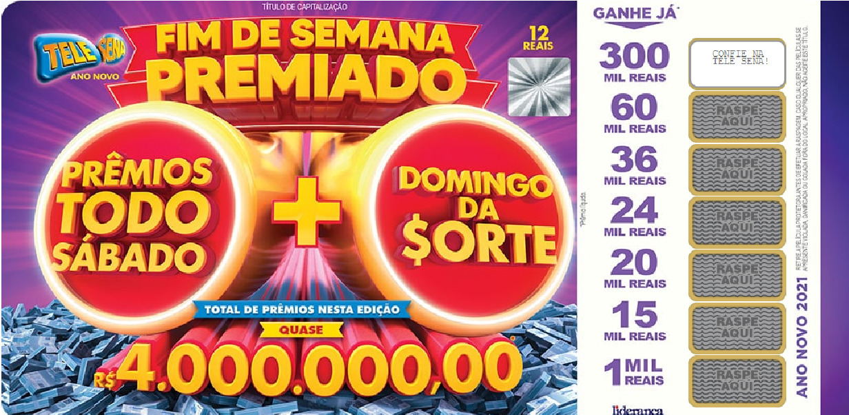 Tele Sena de Ano Novo (Reprodução).