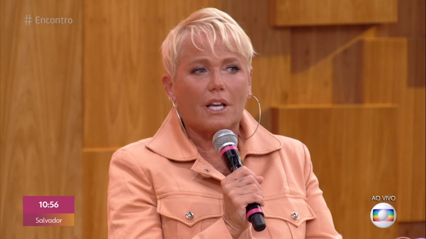Xuxa, no Encontro com Fátima Bernardes, falando sobre BBB