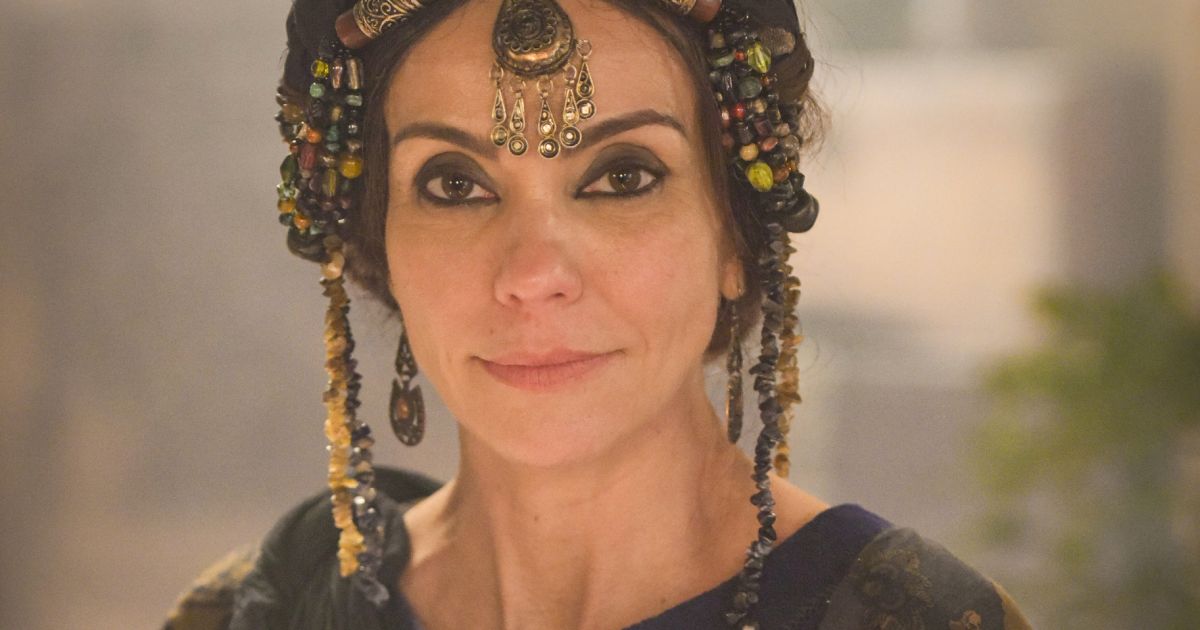 Flávia Monteiro como Aya em Gênesis (Divulgação / Record TV)