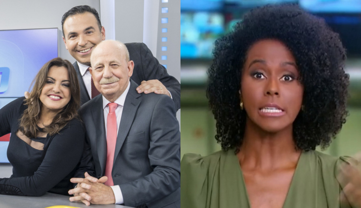 A Hora da Venenosa, quadro do Balanço Geral SP, e Maju Coutinho no Jornal Hoje