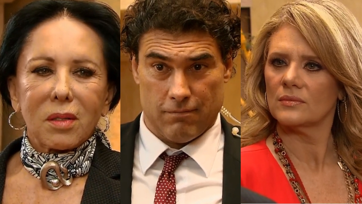 Aguiar salva Vitória de novo atentado (Reprodução: Televisa S.A.)