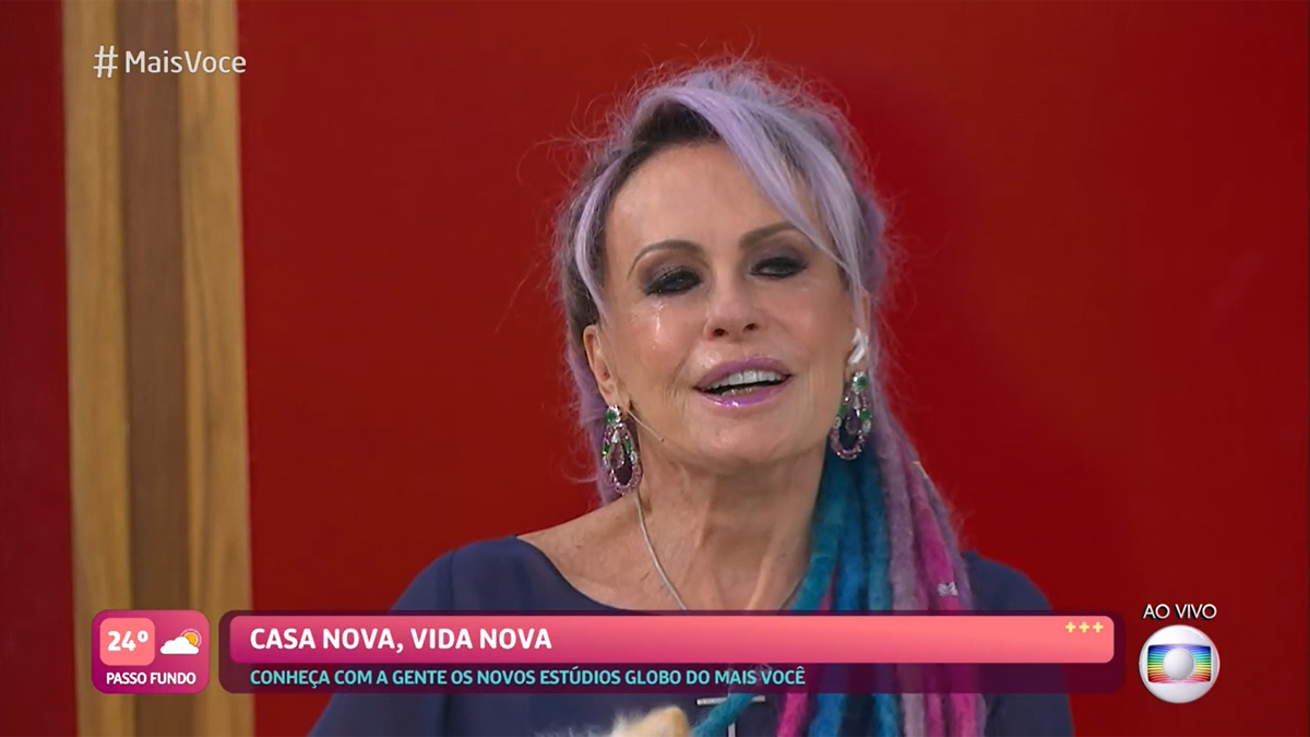 Ana Maria Braga no Mais Você