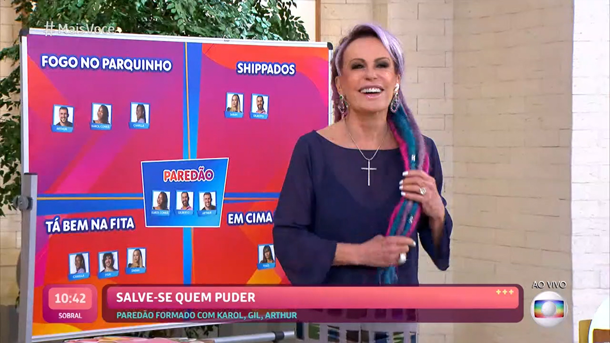 Ana Maria Braga no Mais Você
