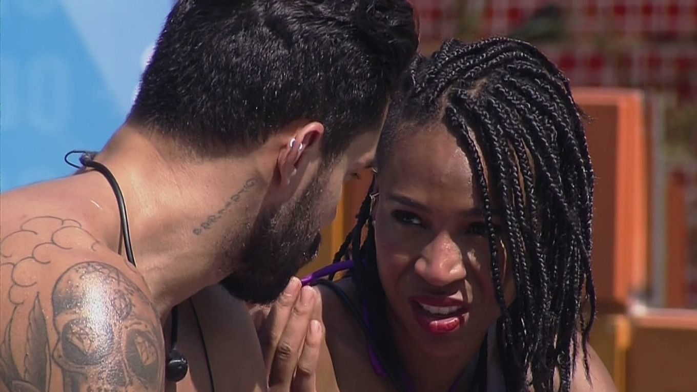 Arcrebiano e Karol Conká no BBB 21