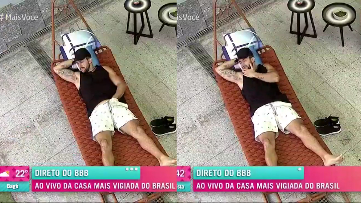 Arthur Picoli do BBB 21 no Mais Você