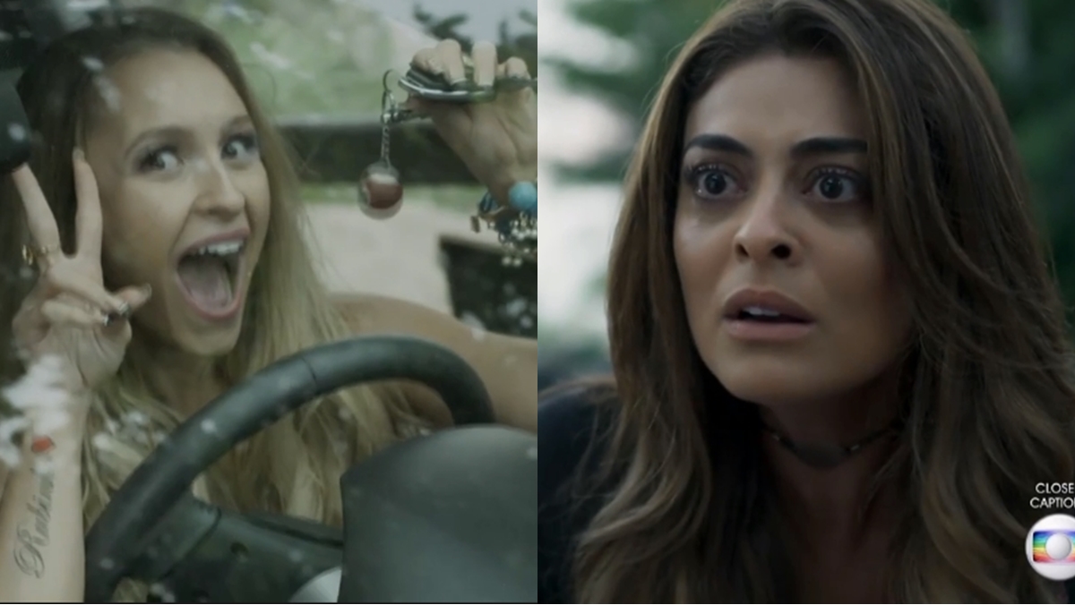 Bibi Perigosa (Juliana Paes) descobre nova traição de Rubinho (Emílio Dantas) (Reprodução: Globo)