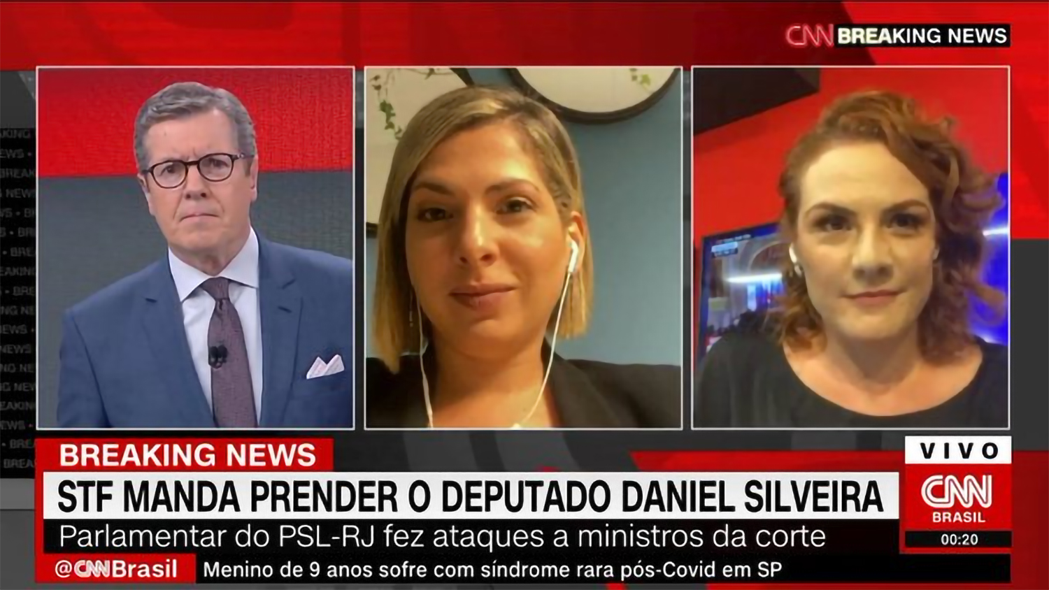 Jornalistas da CNN Brasil