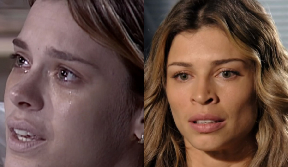 Camila (Carolina Dieckmann) de Laços de Família e Ester (Grazi Massafera) de Flor do Caribe