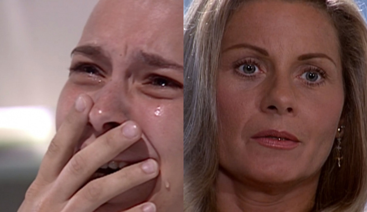 Camila (Carolina Dieckmann) e Helena (Vera Fischer) de Laços de Família