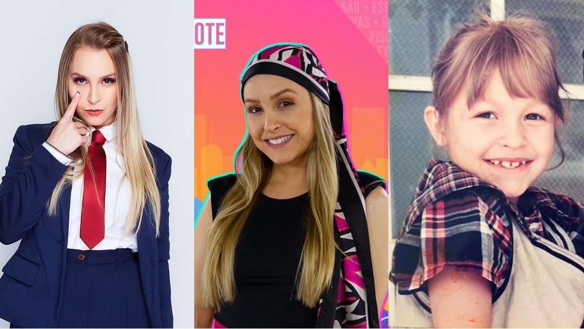 Carla Diaz foi a Maria de Chiquititas e a Márcia em Rebelde (Foto: Reprodução/Montagem Observatório da TV)