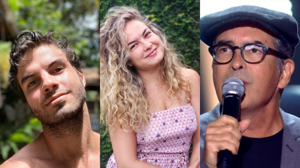 Daniel Blanco, Lua Blanco e Billynho Blanco no The Voice+