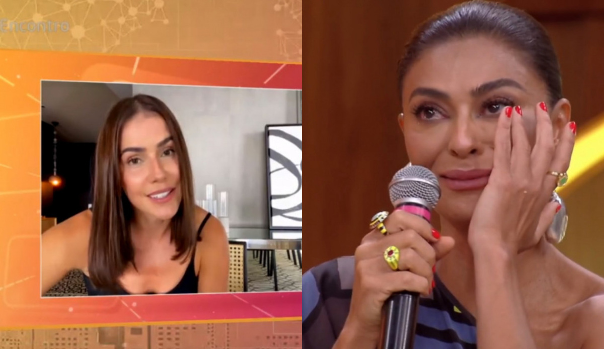 Deborah Secco e Juliana Paes no Encontro com Fátima Bernardes