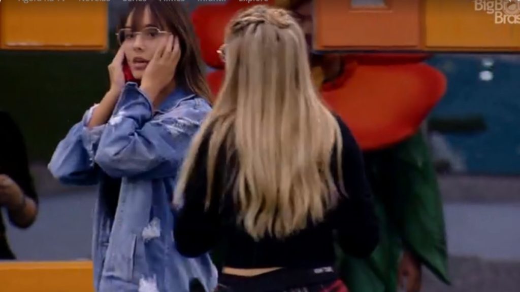 Thais tem a missão de trocar a imunidade com um emparedado no BBB 21