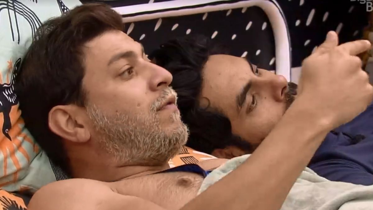 Caio e Rodolffo no quarto cordel do BBB 21