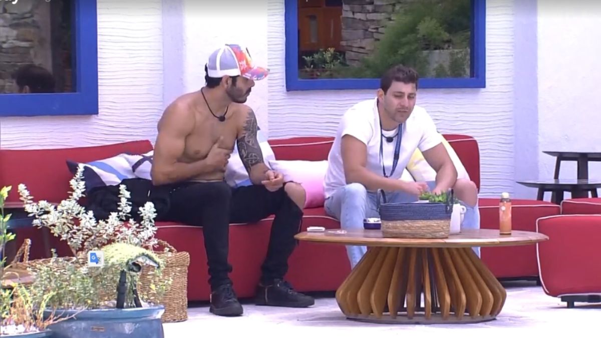 Rodolffo e Caio Afiune no BBB 21