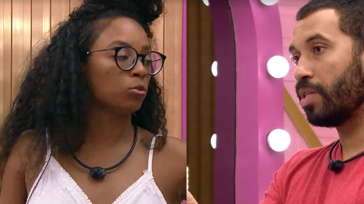 Lumena e Gilberto no BBB 21