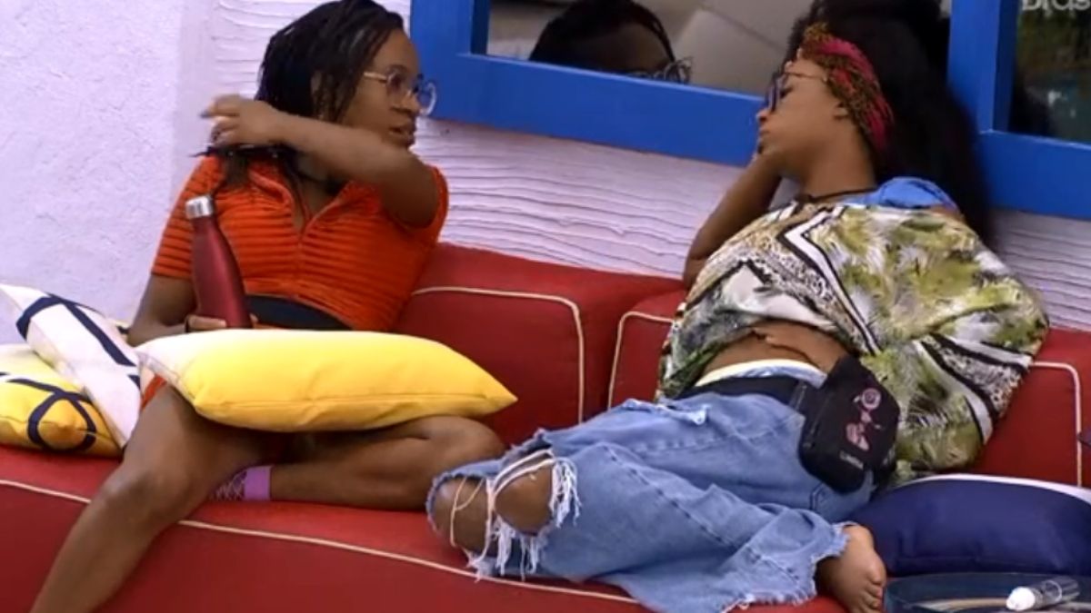 Lumena e Karol Conká no BBB 21