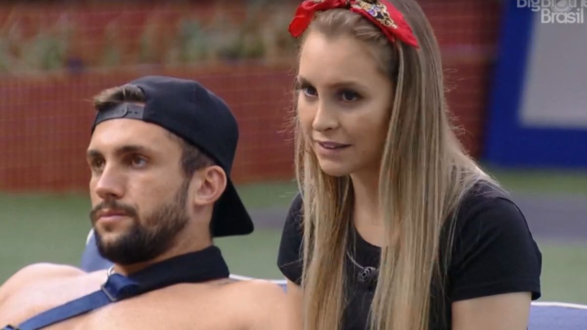 Arthur e Carla Diaz no BBB 21