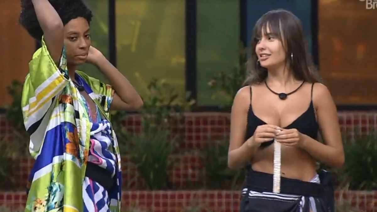 Lumena e Thais no BBB 21