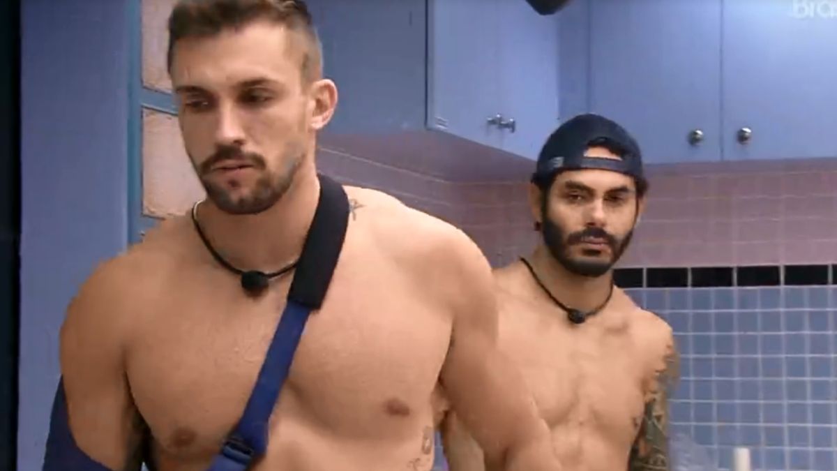Arthur e Rodolffo na cozinha da XEPA no BBB 21
