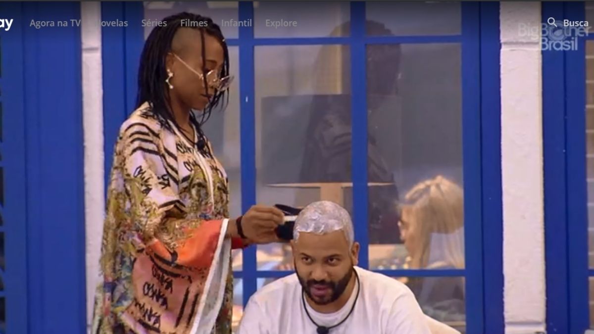 Karol Conká e Projota conversam no BBB 21