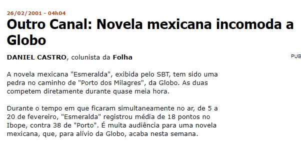 Reprodução Folha de S. Paulo 