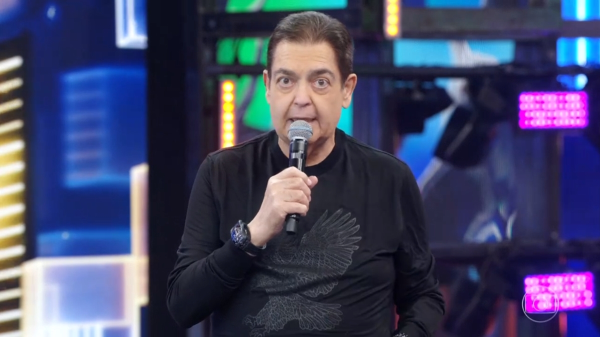 Faustão aparece mais magro para apresentar o 'Domingão' e vira assunto na web (Reprodução: Globo)