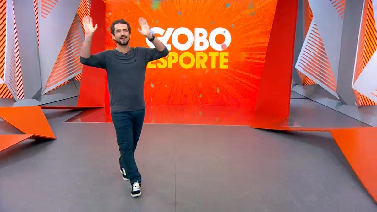 Felipe Andreoli no Globo Esporte