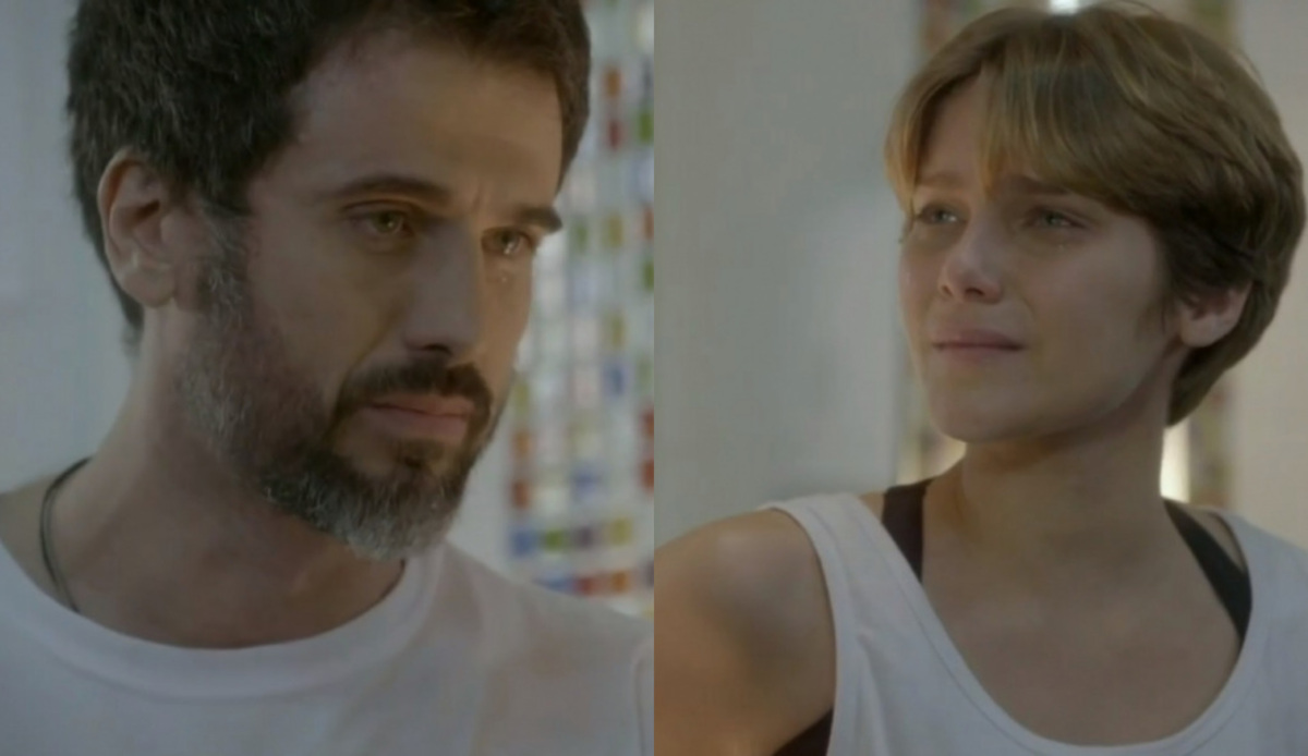 Gael (Eriberto Leão) e Karina (Isabella Santoni) de Malhação Sonhos