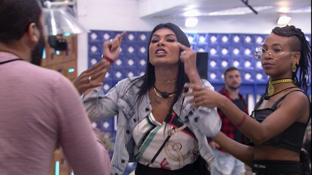 Gilberto, Pocah e Karol Conká no BBB 21
