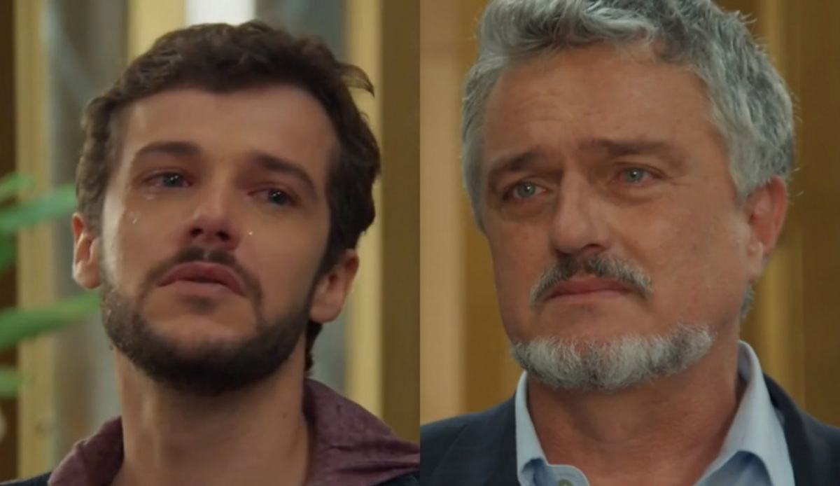Giovanni (Jayme Matarazzo) e Guido (Werner Schünnemann) de Haja Coração