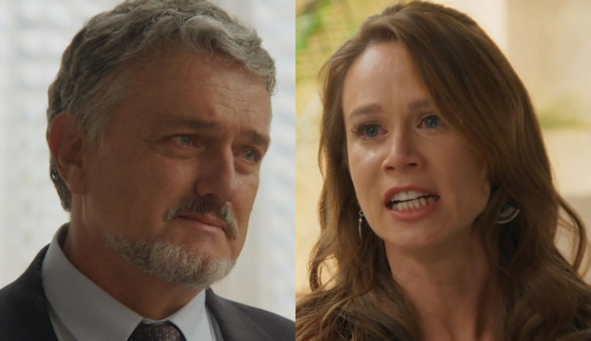 Guido (Werner Schünemann) e Tancinha (Mariana Ximenes) de Haja Coração
