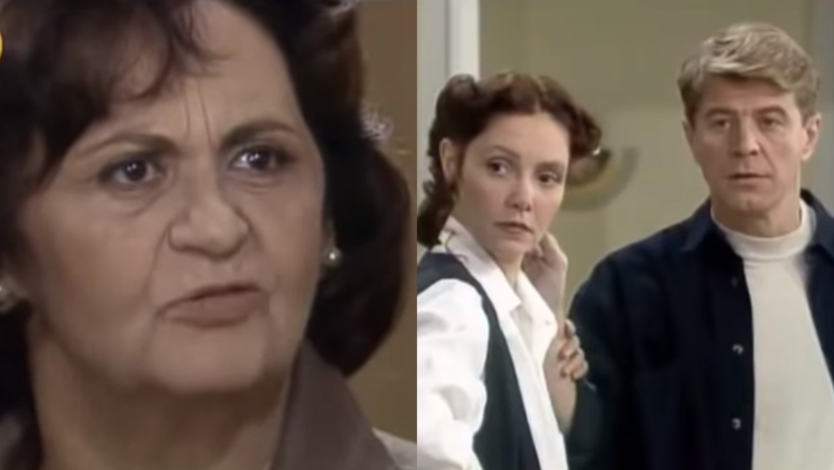 Guiomar é manipulada por espírito maligno (Reprodução: Globo)