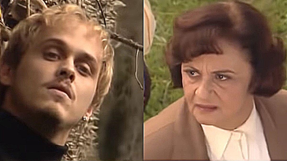 Guiomar sente a presença de Alexandre (Reprodução: Globo)